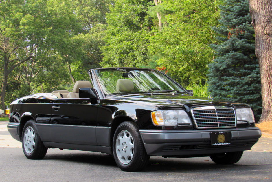 No Reserve: 1995 Mercedes-Benz E320 Cabriolet