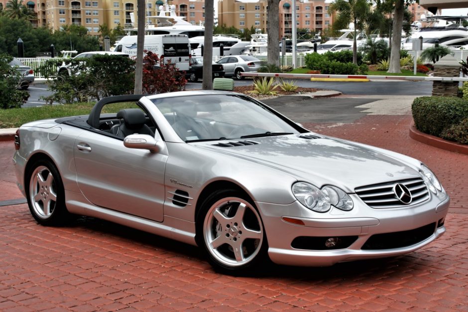 20k-Mile 2004 Mercedes-Benz SL55 AMG