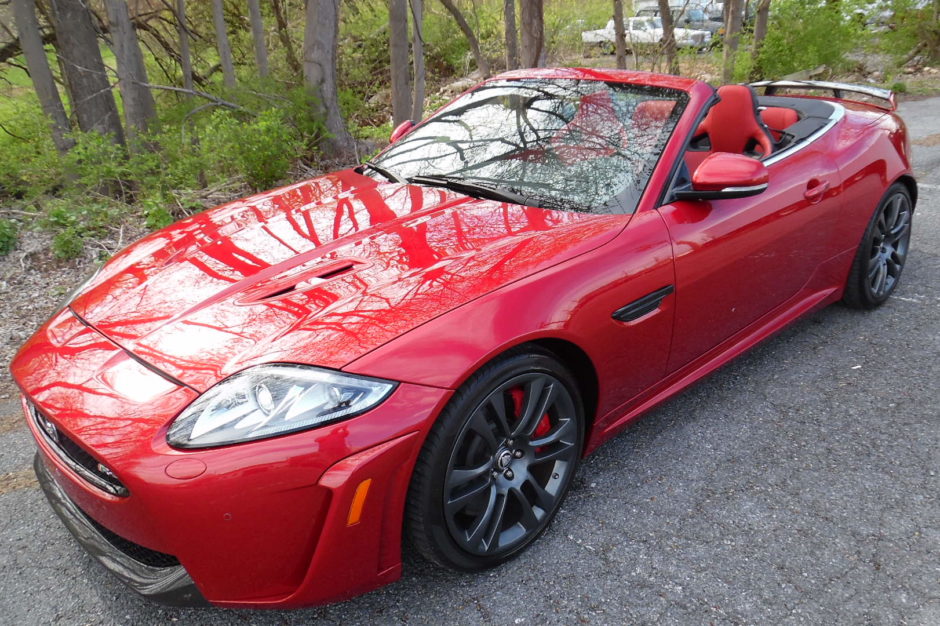 2k-Mile 2012 Jaguar XKR-S Convertible