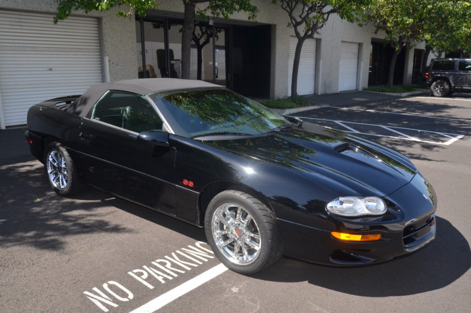 1k-Mile 2002 Chevrolet Camaro SS – SLP Convertible