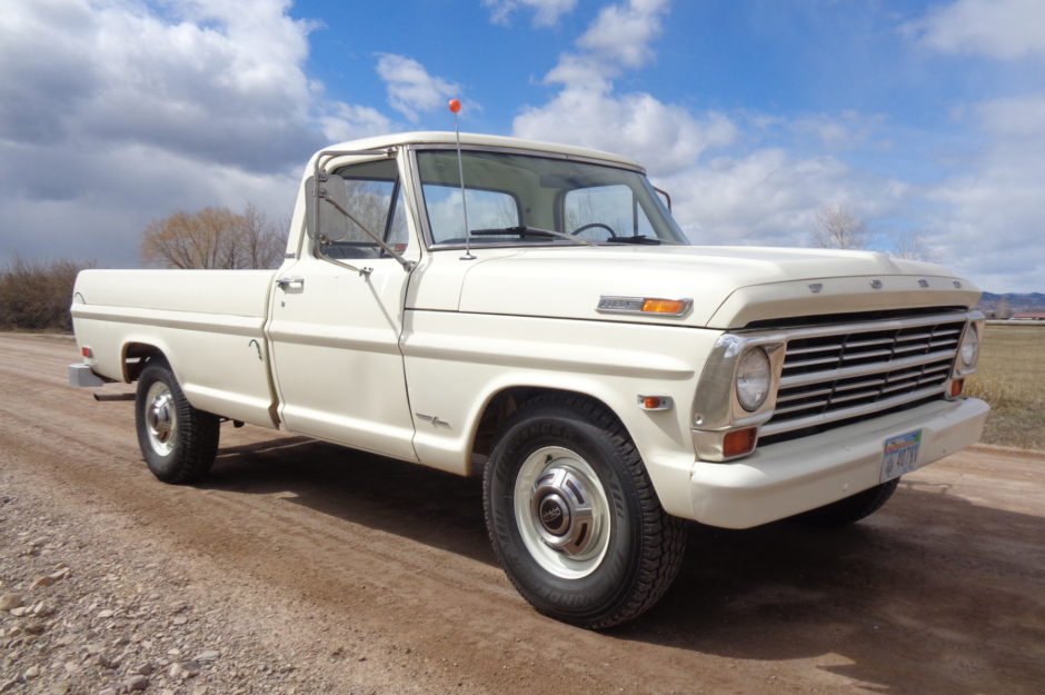 No Reserve: 1968 Ford F-250 Camper Special