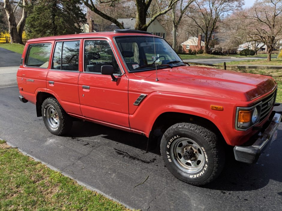 No Reserve: 1987 Toyota Land Cruiser FJ60