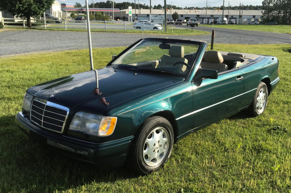 No Reserve: 1995 Mercedes-Benz E320 Cabriolet