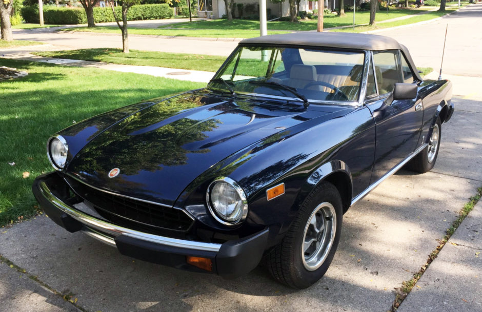 17k-Mile 1979 Fiat Spider 2000