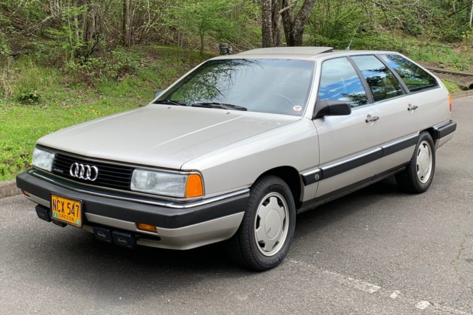 No Reserve: 1988 Audi 5000 CS Turbo Quattro Wagon 5-Speed