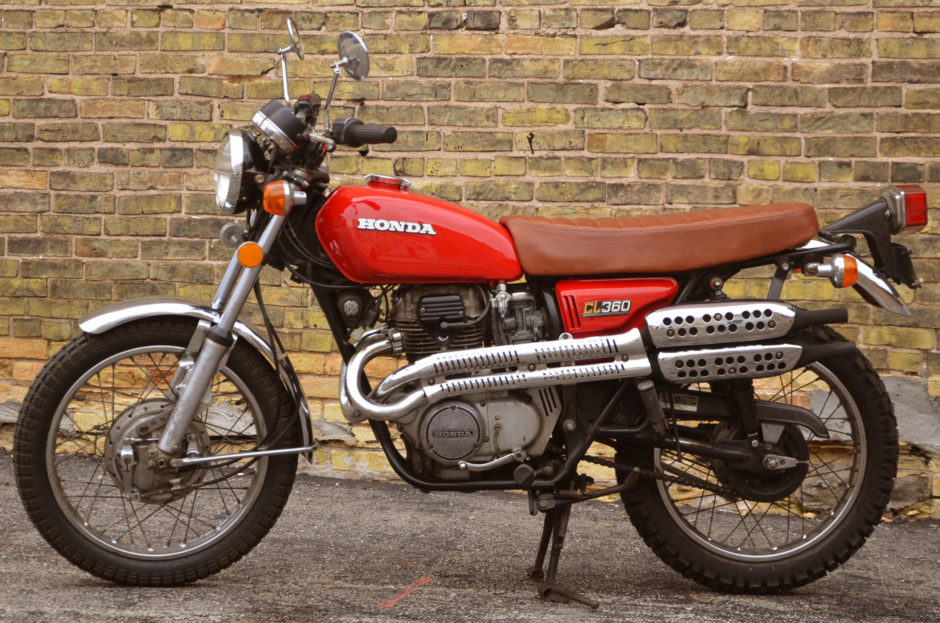 No Reserve: 1974 Honda CL360 Scrambler