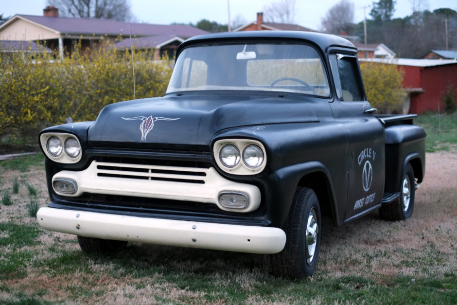 No Reserve: 1958 Chevrolet Apache 3100 Stepside